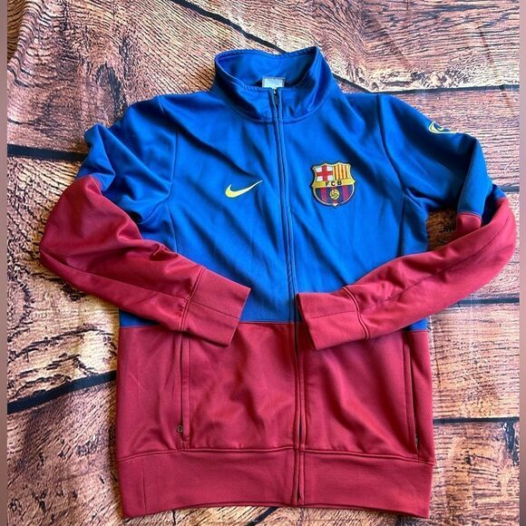 Women’s BARCELONA‎ SPAIN 2009/2010 TRAINING JACKET CAMISETA SIZE S NIKE - Picture 3 of 15
